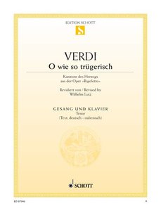 [73835] O wie so trügerisch sind Frauen (aus Rigoletto)