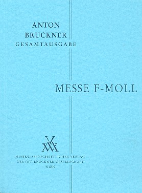 [MWV-B18-STP] Messe f-moll