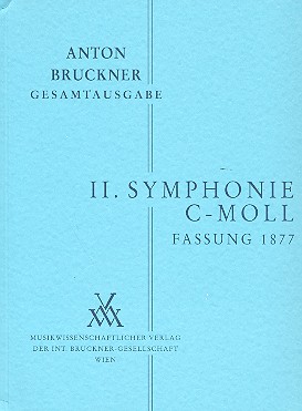 [MWV-B2/2-STP] Sinfonie Nr. 2 c-moll (2. Fg.1877)