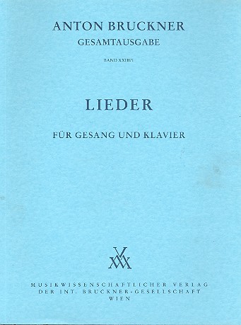 [MWV-B23/1] Lieder (1851-1882)