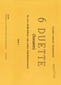 [61321] 6 Duette (Sonaten) Band 2