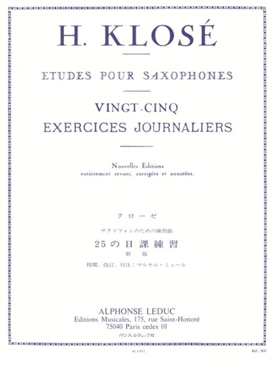 [61432] 25 Exercices Journaliers