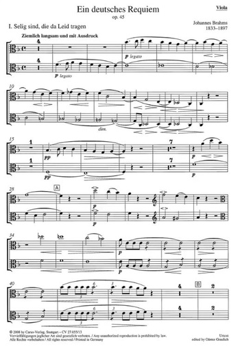 [231584] Ein deutsches Requiem, op. 45