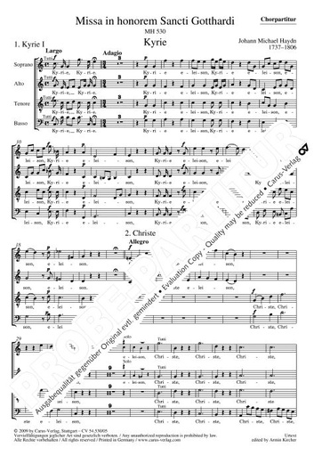 [231596] Missa in honorem Sancti Gotthardi MH 530