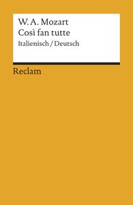 [80485] Cosi fan tutte oder Die Schule der Liebenden KV 588