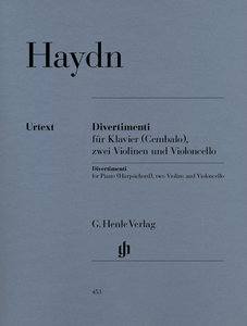 [HN-00453] Divertimenti Hob. XIV No. 3, 4, 7, 9, 8, C2