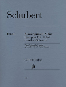 [HN-00463] Klavier-Quintett A-Dur opus post. 114 - Forellenquintett D 667