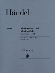 [HN-00472] Klaviersuiten und Klavierstücke (London 1733) HWV 434-442