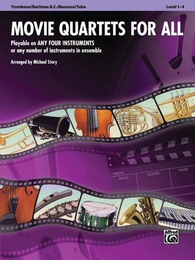[308254] Movie Quartets for All