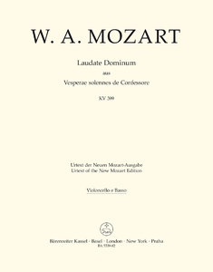 [141988] Laudate Dominum, aus KV 339