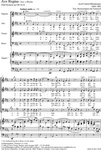 [165544] Ave regina, op. 140/4