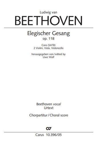 [317060] Elegischer Gesang, op. 118