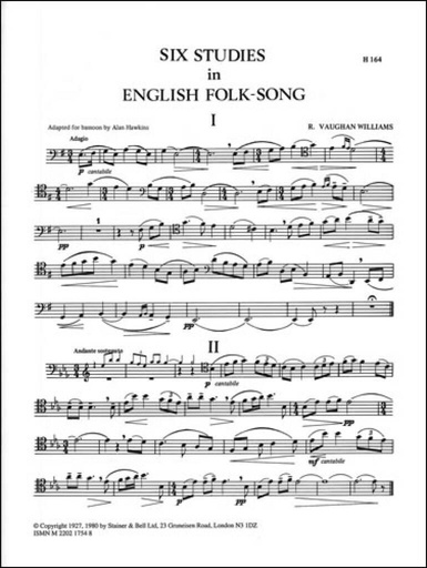 [145678] 6 Studies in English Folksong
