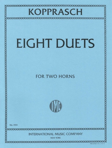 [282093] 8 duets for 2 horns