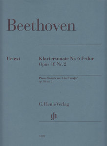[HN-01309] Klaviersonate Nr. 6 F-Dur op. 10/2