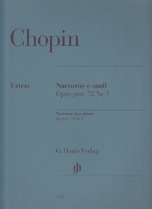 [HN-01315] Nocturne e-moll op. post. 72/1
