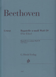 [HN-01347] Bagatelle a-moll WoO 59 (Für Elise)