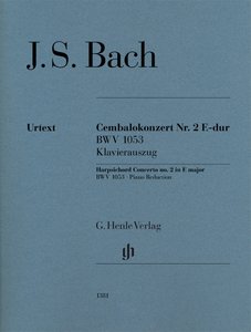 [HN-01381] Cembalokonzert Nr. 2 E-Dur BWV 1053