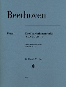 [HN-01387] Drei Variationenwerke WoO 64, 70, 77