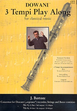 [79083] Concertos for Descant Recorder