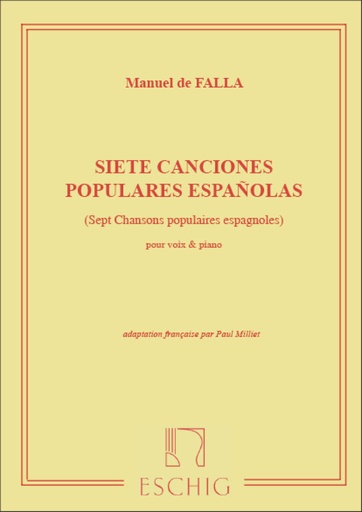 [74784] 7 Canciones Populares Espanolas