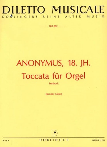 [DM-00882] Toccata C-Dur