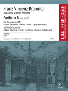 [DM-01295-ST] 3 Partiten: Partita Nr. 3 B-Dur op. 45/3