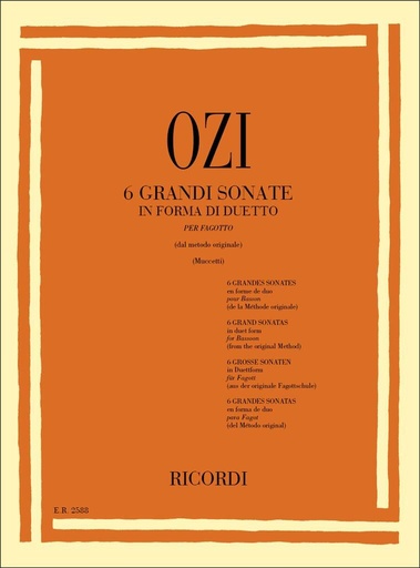 [165345] 6 Grandi Sonate in forma di duetto
