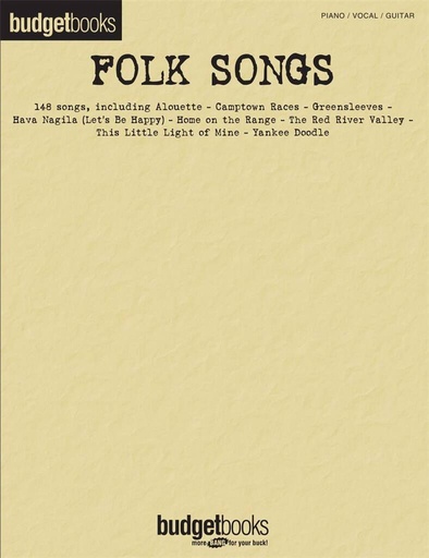 [226246] Folk Songs - Budget Books