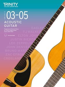 [321994] Trinity College London Grades 3 to 5 - Acoustic Guitar
