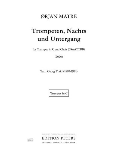 [328940] Trompeten, Nachts und Untergang (2020)