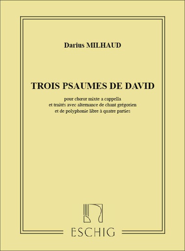[159706] Trois Psaumes de David