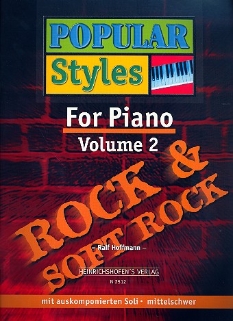 [70024] Popular Styles for Piano Vol. 2 - Rock & Soft Rock