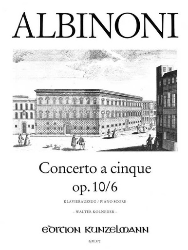[4272] Concerto a cinque op. 10 / 6