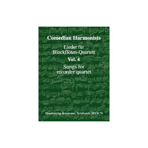 [139069] Lieder für Blockflöten-Quartett 4
