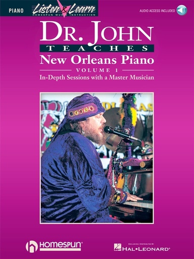 [129256] Dr. John teaches New Orleans Piano 1