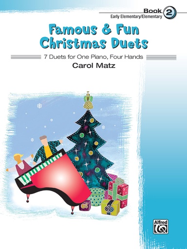 [295763] Famous & Fun Christmas Duets Book 2